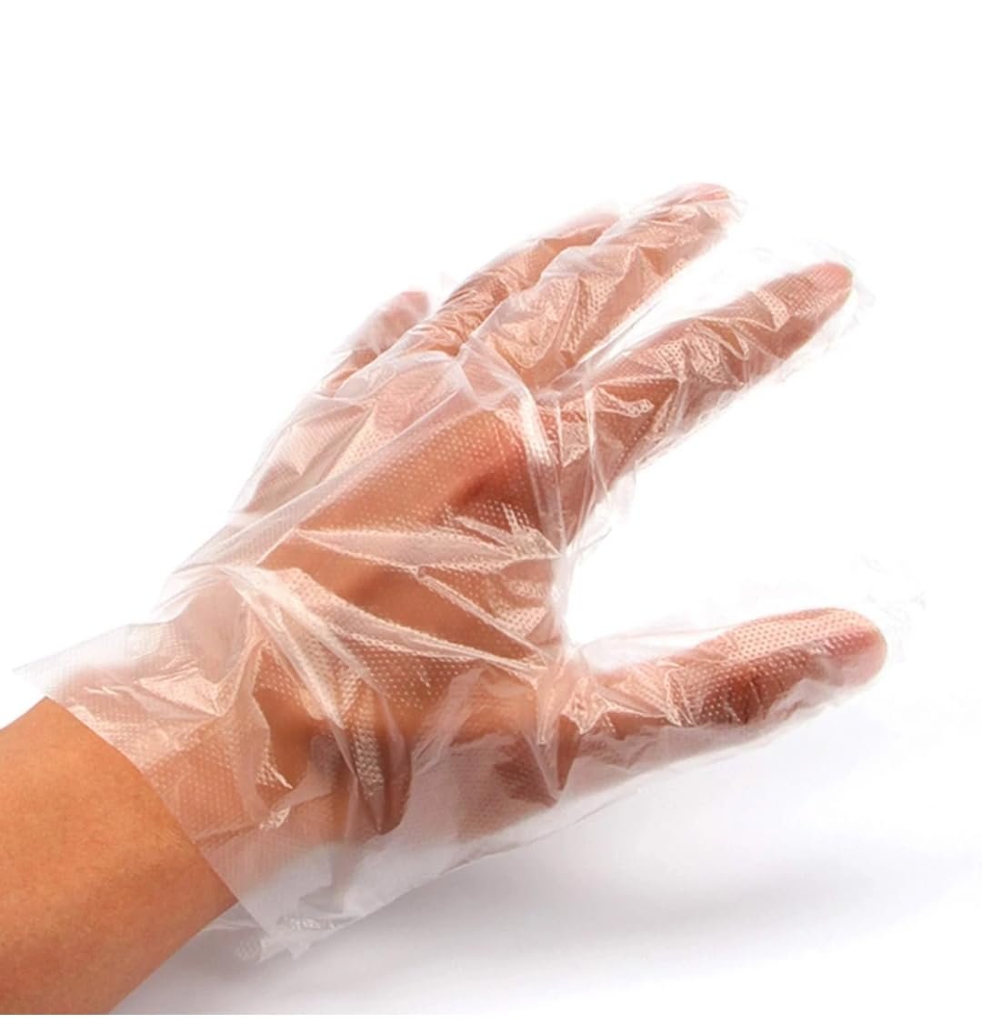 Fresco Disposable Plastic Hand Gloves